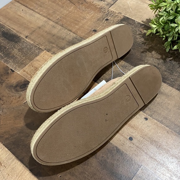 Universal Thread slip on mules NWT jute metallic - Picture 3 of 5